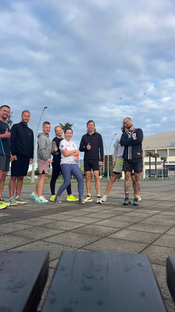 Собрались целых 9 атлетов — ура, MYSP-банда растёт 💪